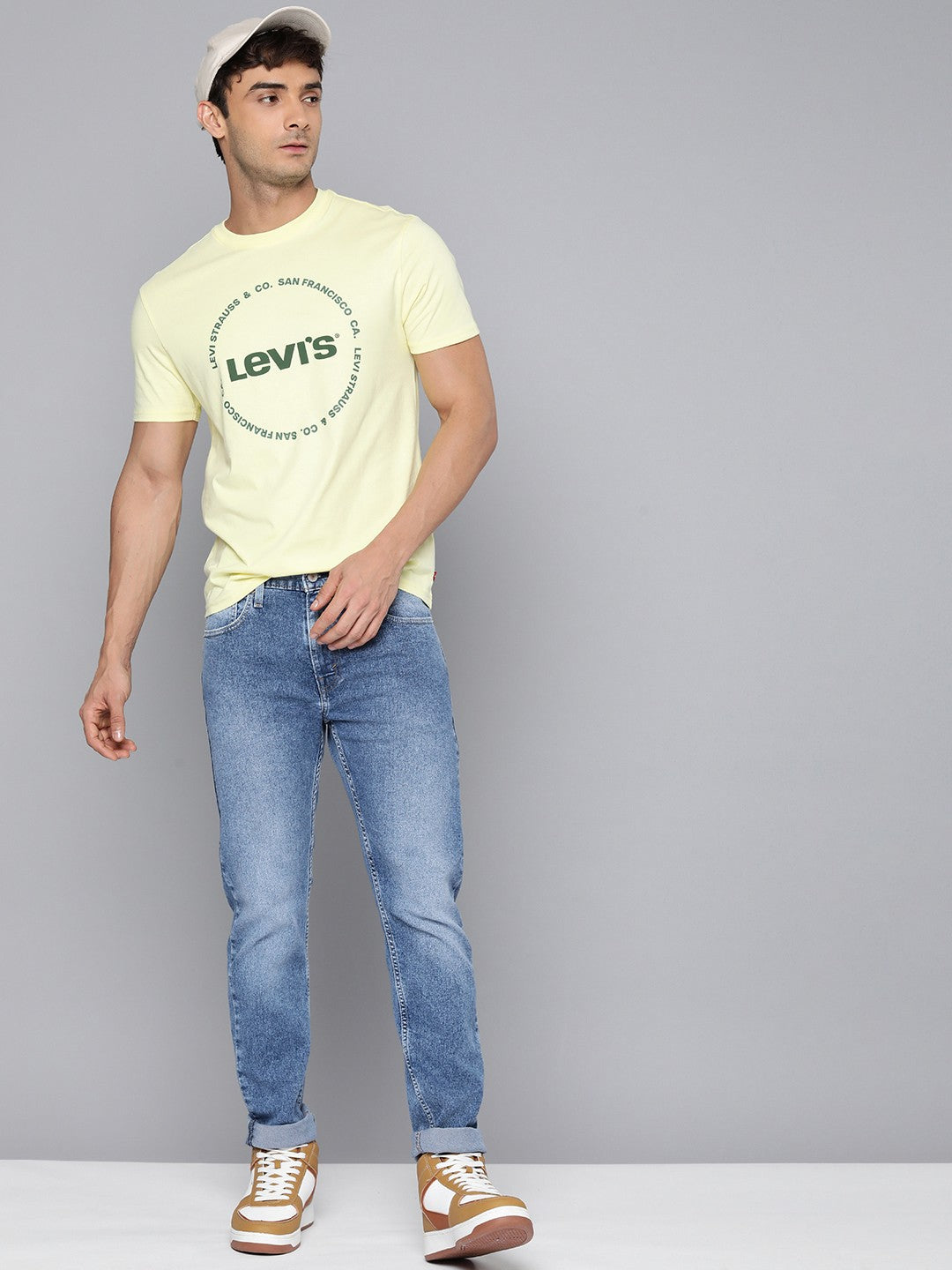 Men's 512 Blue Slim Tapered Fit Mid Rise Jeans - 272b32c3-49c9-4b9f-ac2b-cea4048a425a1704779581397-Levis-Men-Jeans-5131704779580997-4 View