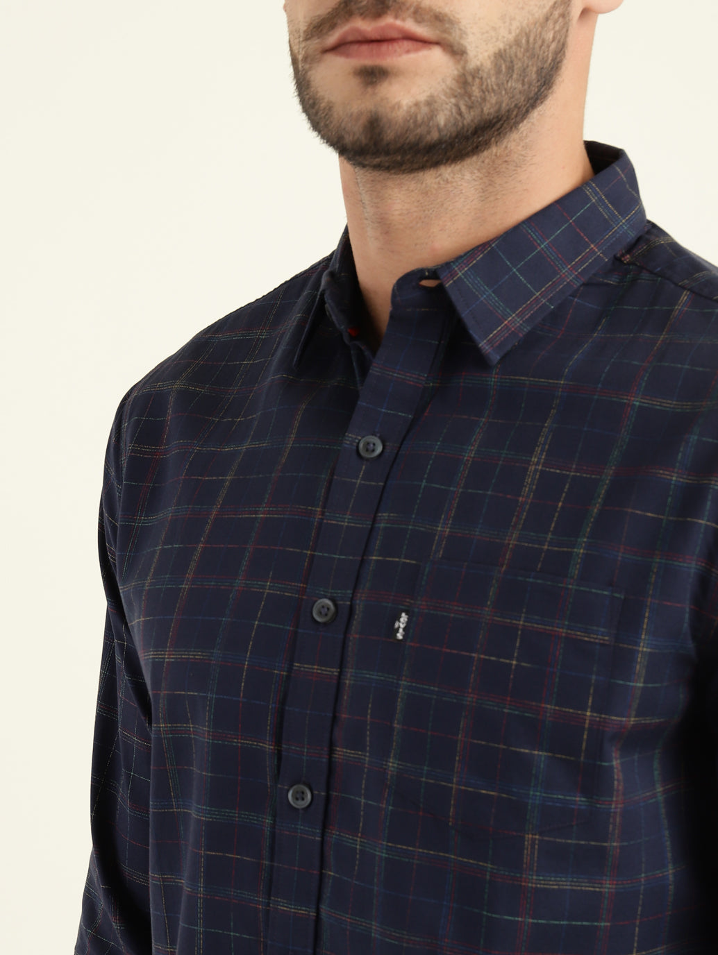 Men's Checkered Slim Fit Shirt - 0798d0c9-8847-4457-8210-00ac906d7fdd View