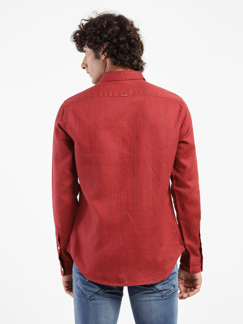 Men's Self Designed Relaxed Fit Shirt - d79763c3-2b7d-487f-8b16-5e071031046f View