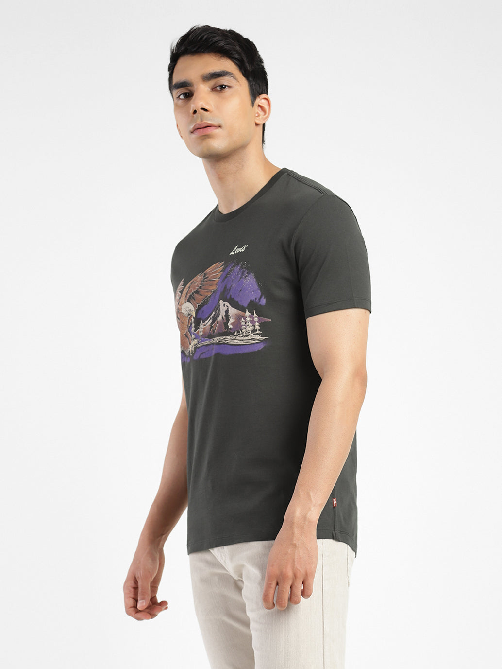 Men's Graphic Crew Neck T-shirt - 97b740ce-8eff-4ff1-b339-fbae87acb5b2 View
