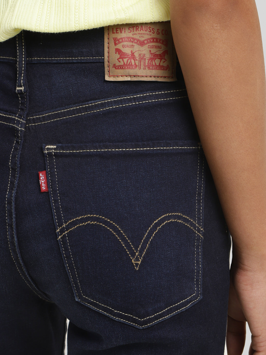 Women's Blue Mile High Wide Leg Fit High Rise Jeans - 1a2bfb6b-9c2d-4e31-8fd0-f5f1a54bb49e View