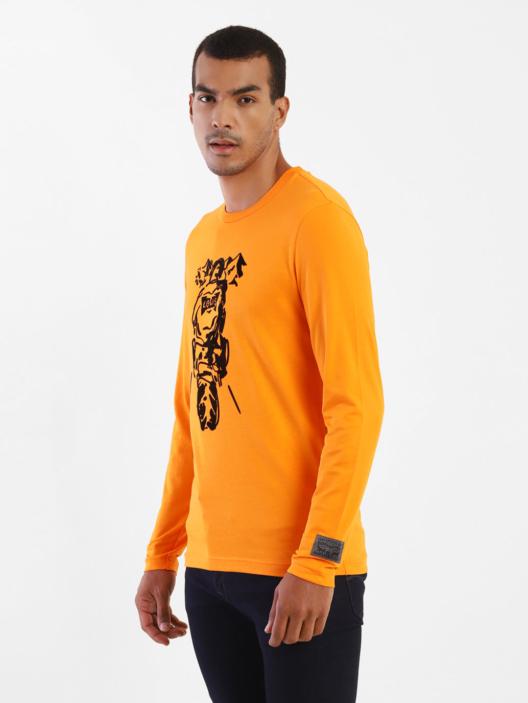Men's Motorcycle Collection Full-Sleeve Graphic T-shirt - 85576a11-3bbb-4d4d-a042-6d997840ada0 View