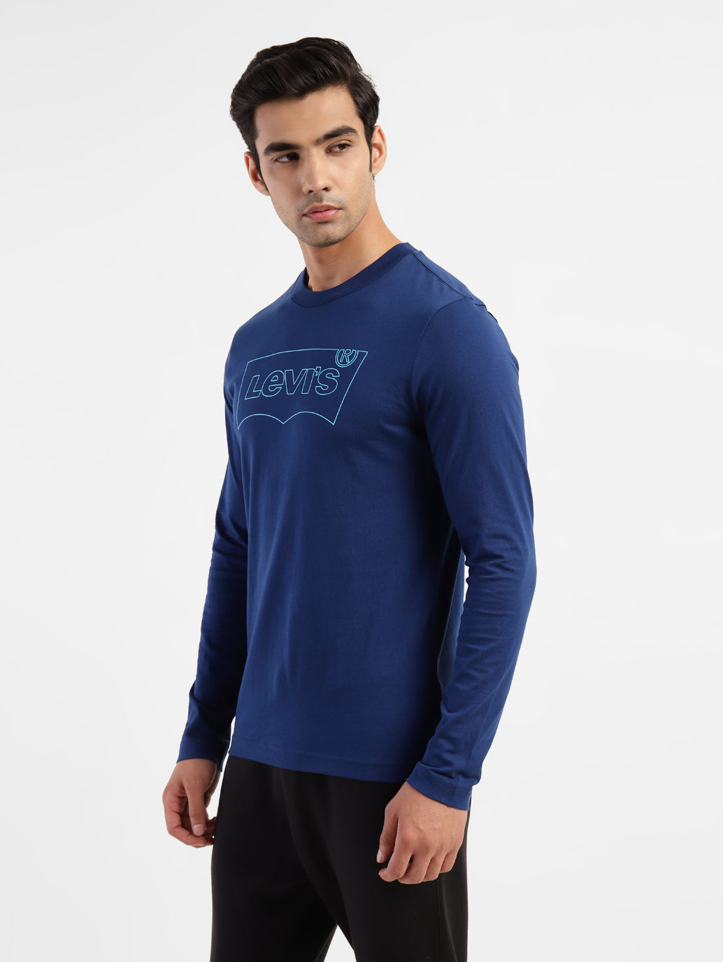 Men's Brand Logo Regular Fit T-shirt - c9d70d57-db6d-4f35-ba0e-2bcedb6ef059 View