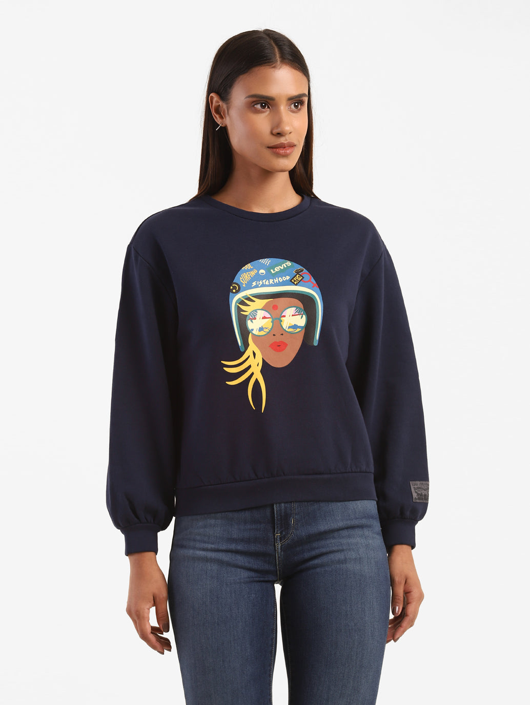 Graphic Sweatshirt From The Levi's Motorcycle Collection - 1f00780c-8034-45b1-8df0-da649c7dd1bb View