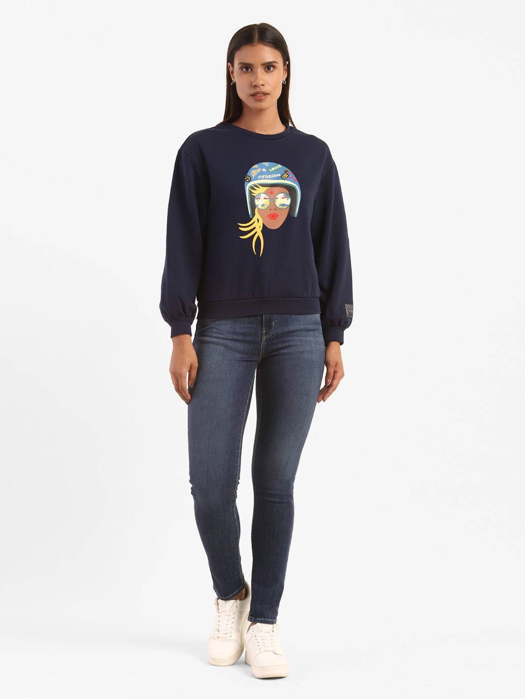 Graphic Sweatshirt From The Levi's Motorcycle Collection - be942b37-9672-4ef3-82bf-9f2442b167d4 View