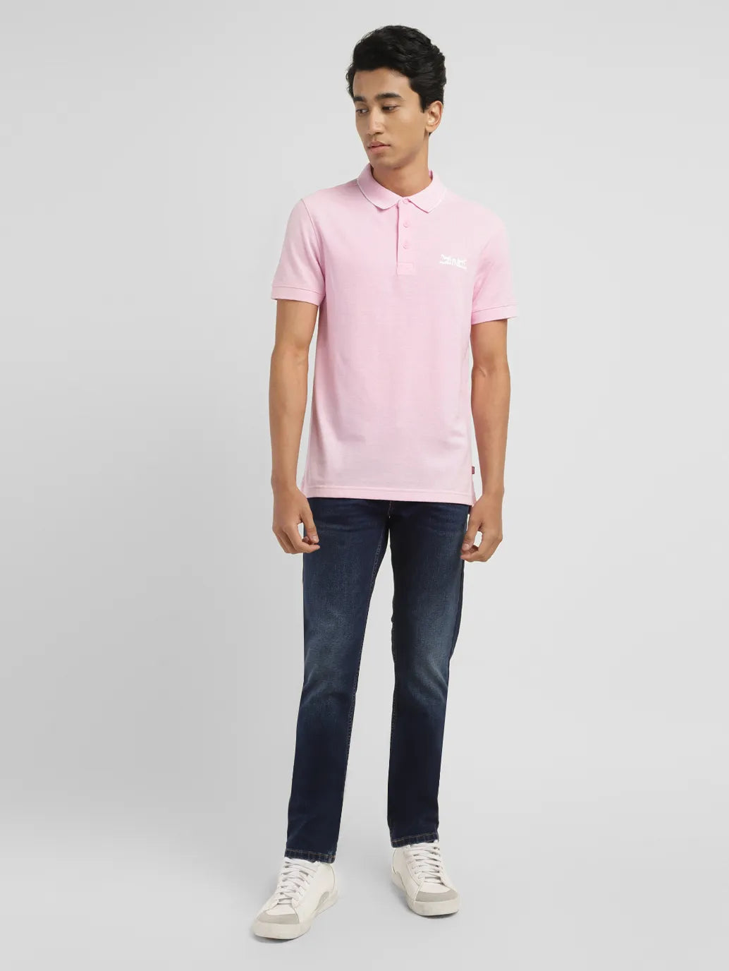 Men's Solid Slim Fit Polo T-shirt - e4de9dae-7696-480c-8c18-c1e31008a618 View