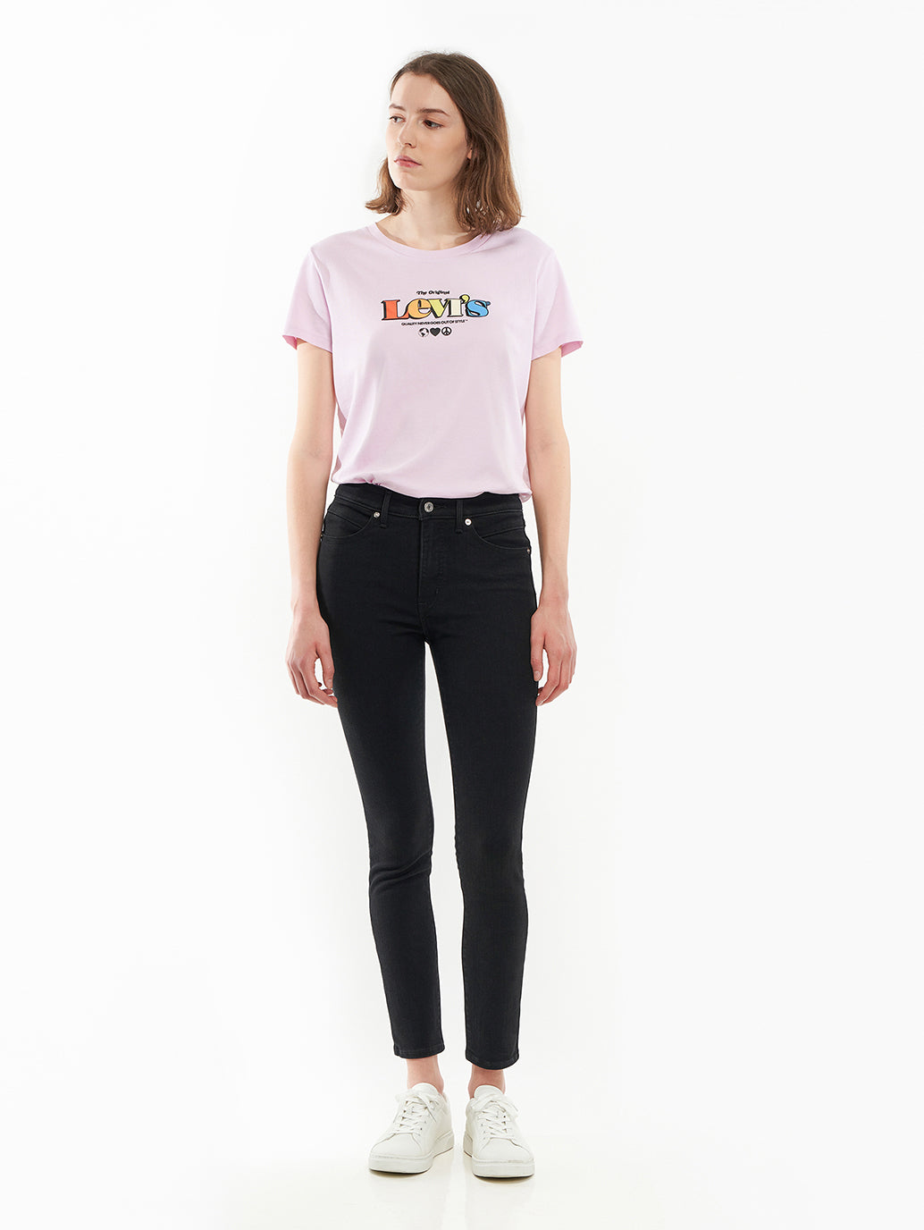 Women's Black Revel Shaping Skinny Fit High Rise Jeans - b024a0f3-626c-4954-aa7e-277cf456048a View