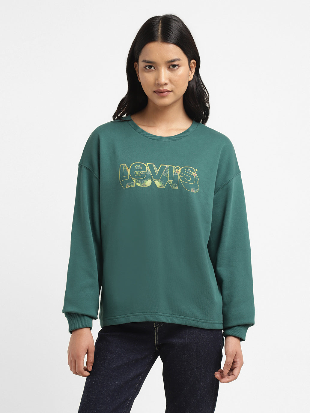 Womens Printed Crew Neck T-Shirt - 22074baa-456c-494c-b8ef-19bc844146a8 View