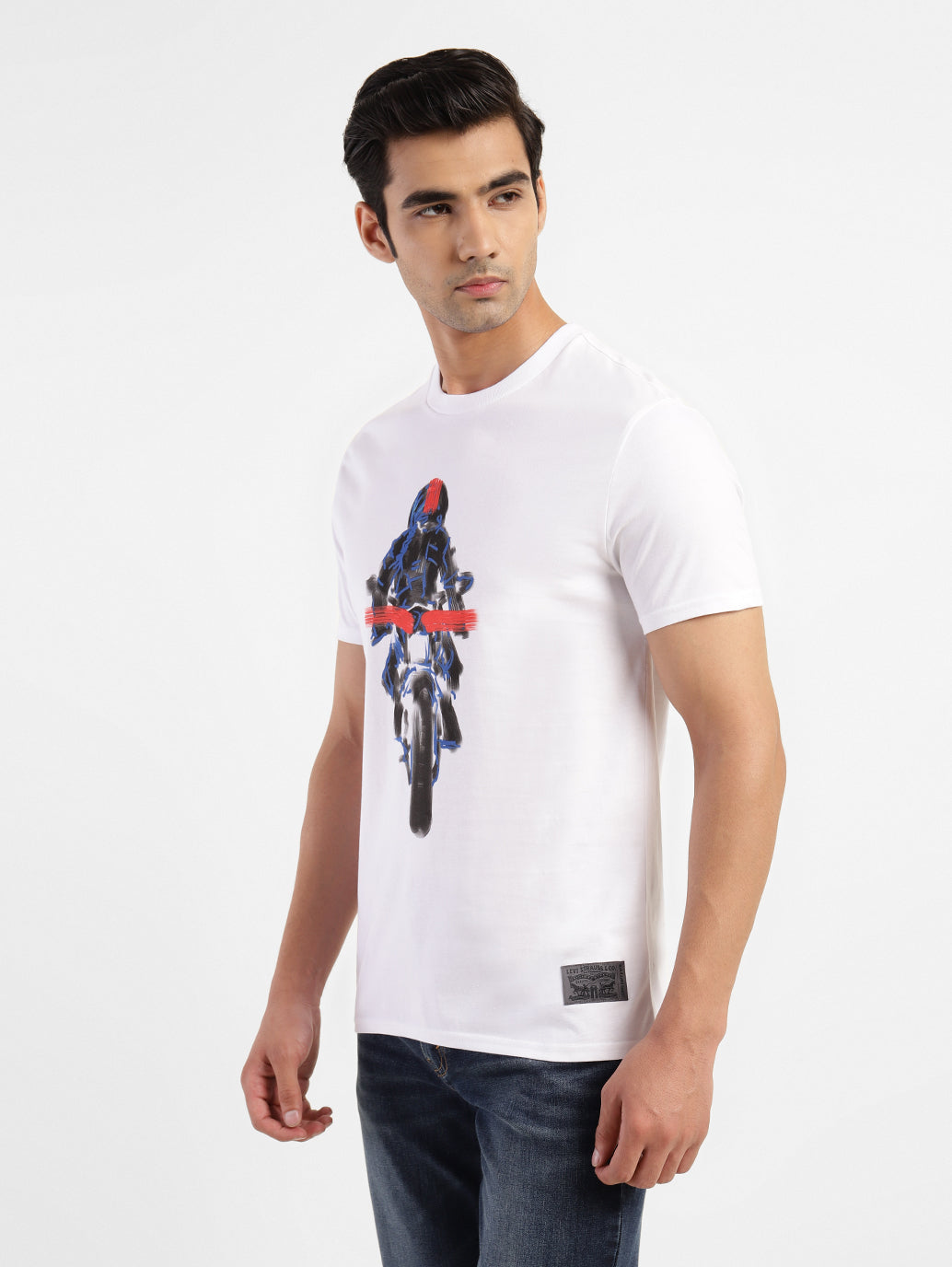 Men's Graphic Print Regular Fit T-shirt - aecbe710-8db8-4b85-892c-c343b10fafed View