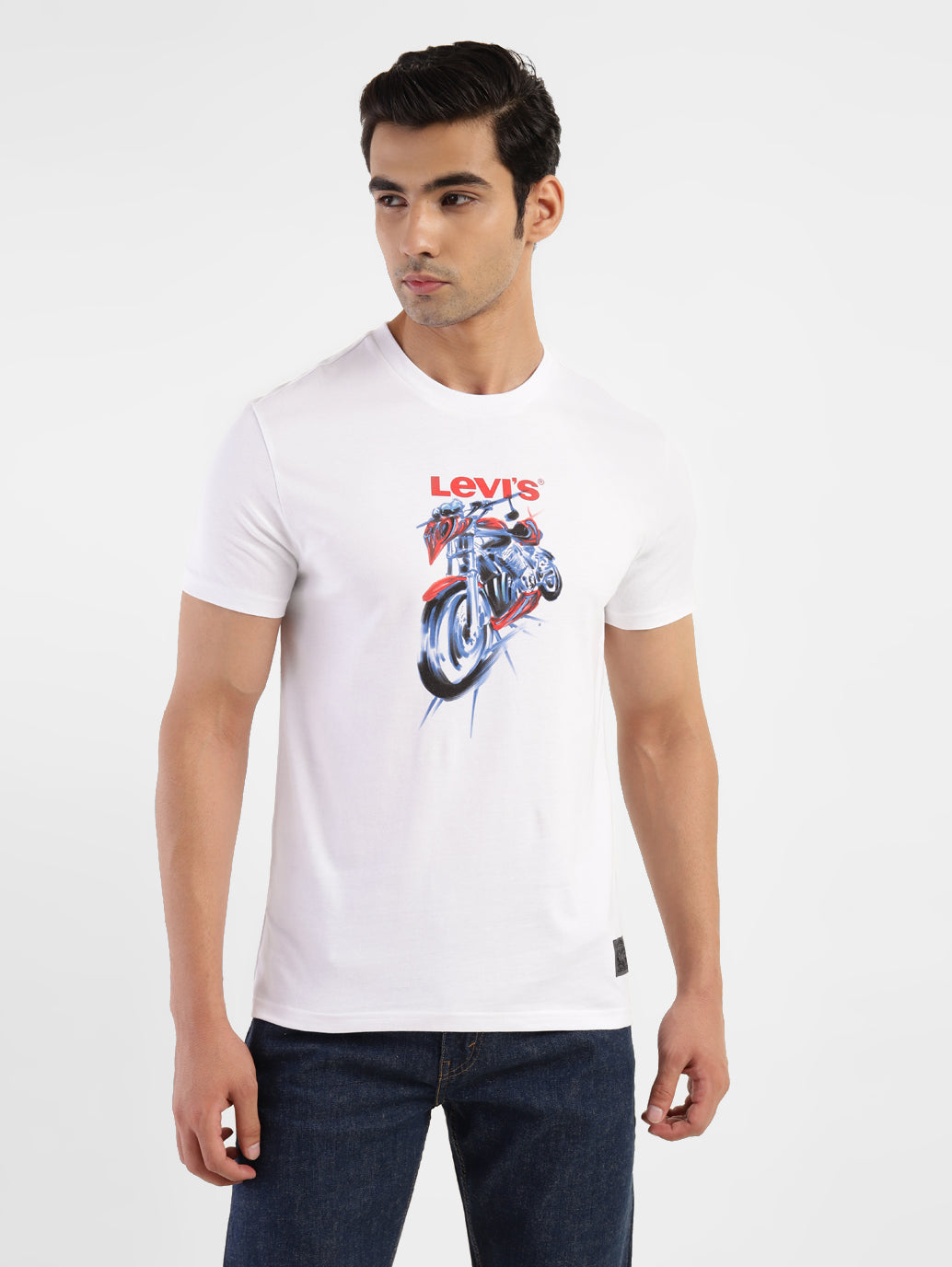 Men's Graphic Print Regular Fit T-shirt - 00d5d277-fb31-482a-b3ad-476edc7aa979 View