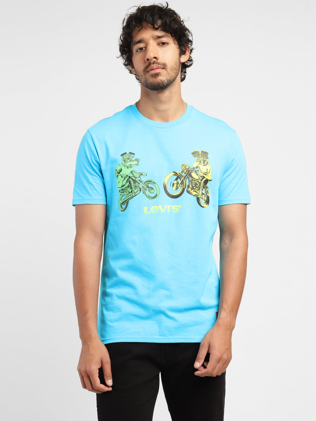 Men's Graphic Print Regular Fit T-shirt - 5d0bc53c-cfa5-4a45-995b-797f78455f1c View