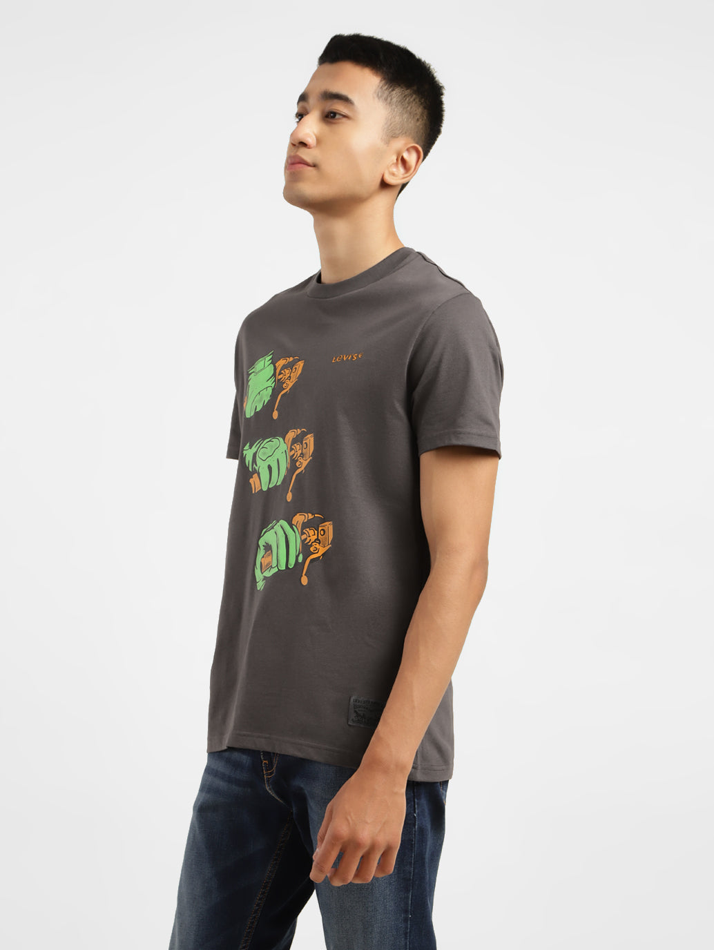 Men's Graphic Print Regular Fit T-shirt - 6d0403b3-648e-452a-9168-29798169805e View