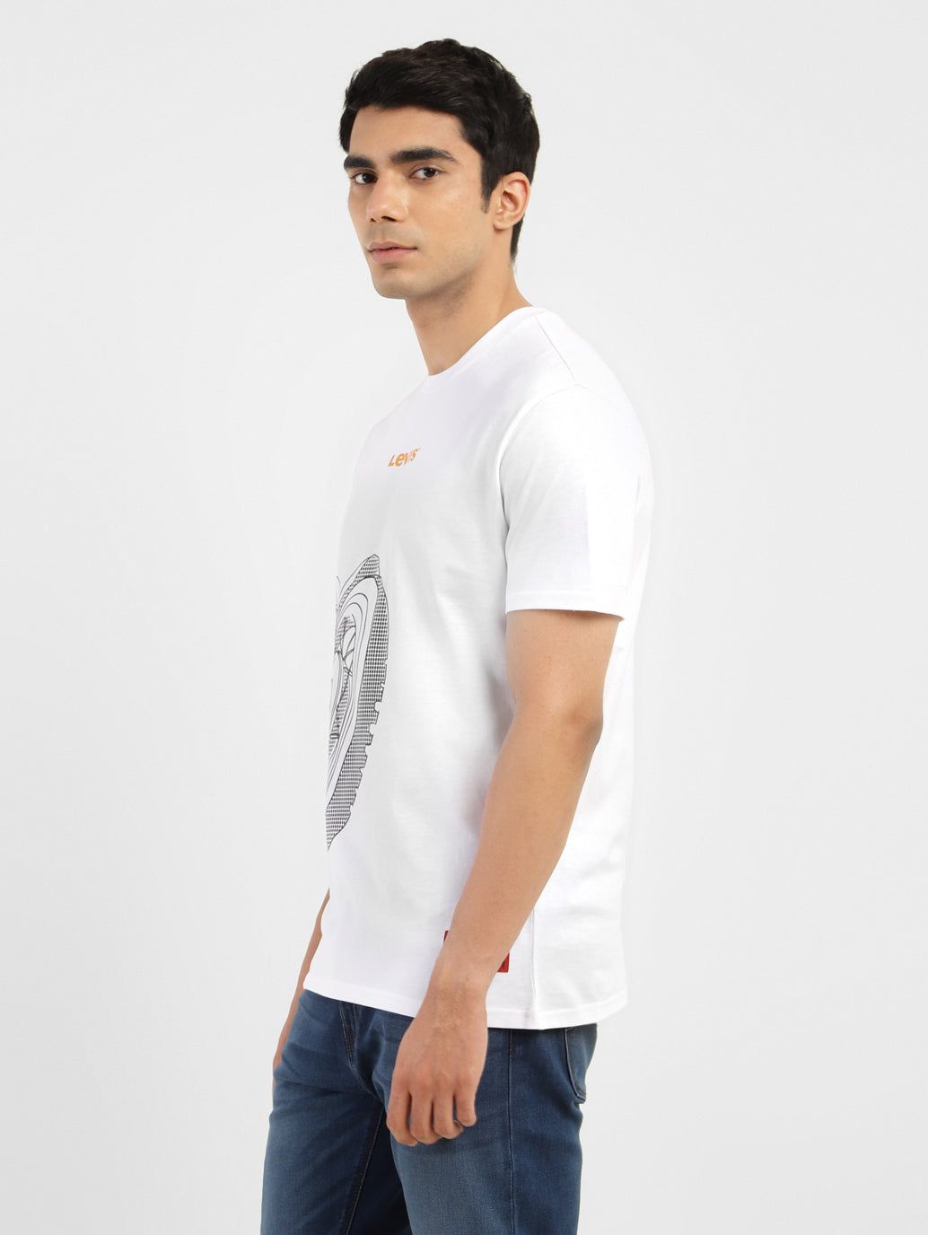 Men's Graphic Print Slim Fit T-shirt - 256c0080-5ce8-4e79-9b81-d68a64dd4a30 View