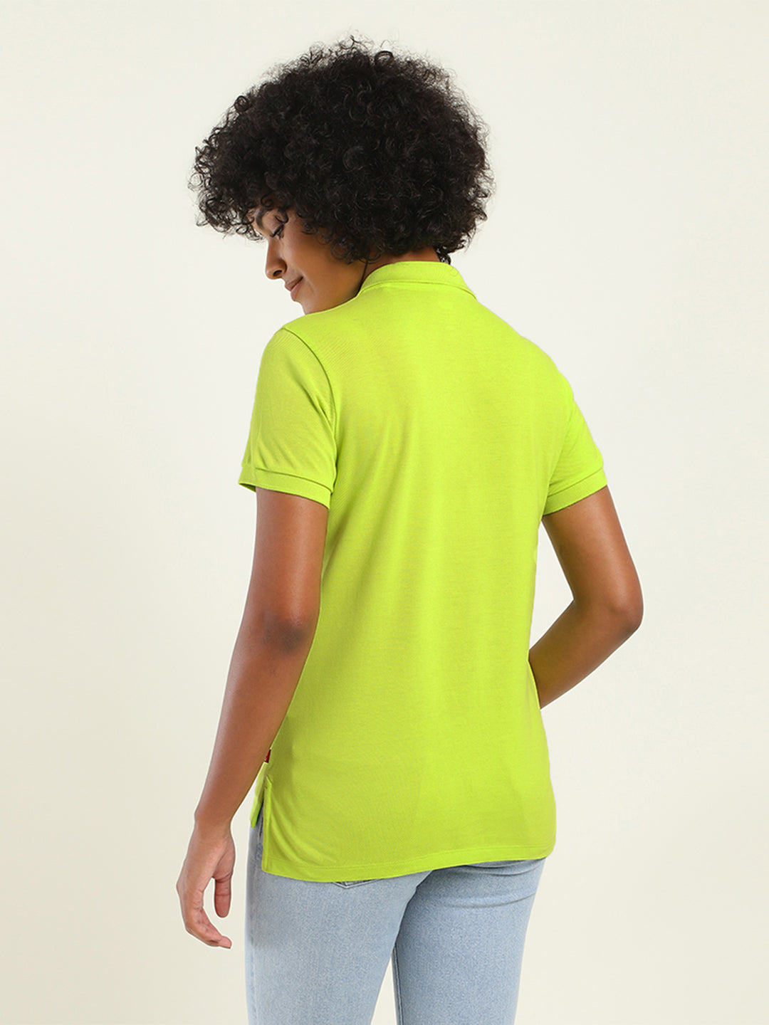 Women's Brand Logo Polo T-Shirt - 6e08fccc-d1cc-4e07-9d25-1282e8121614 View