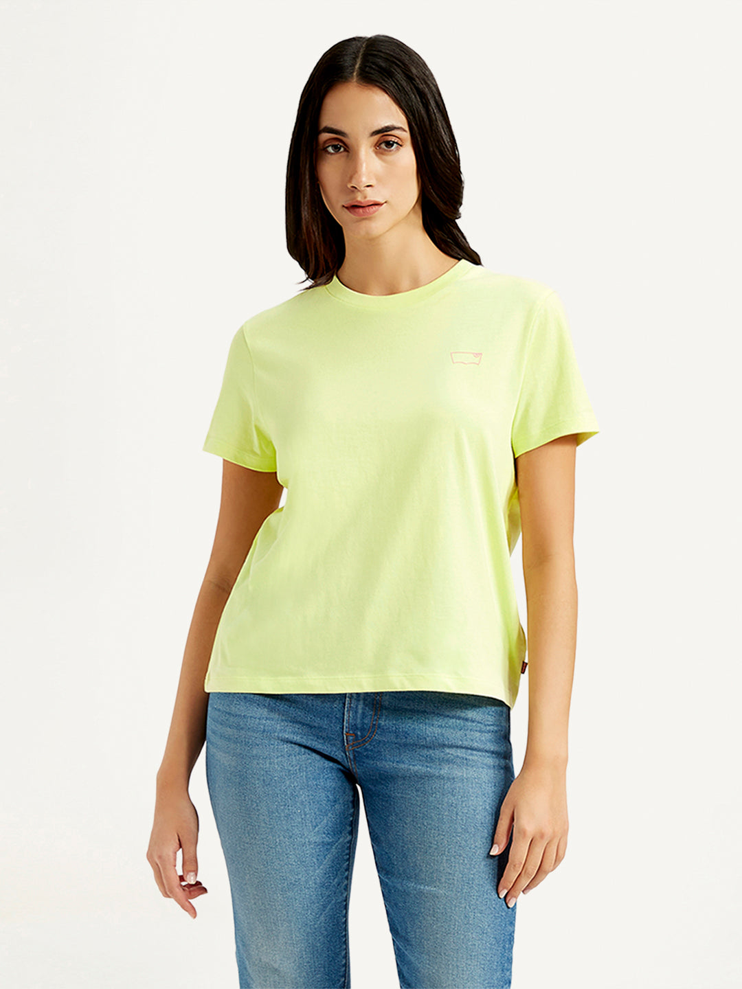 Women's Graphic Print Crew Neck T-Shirt - Front View