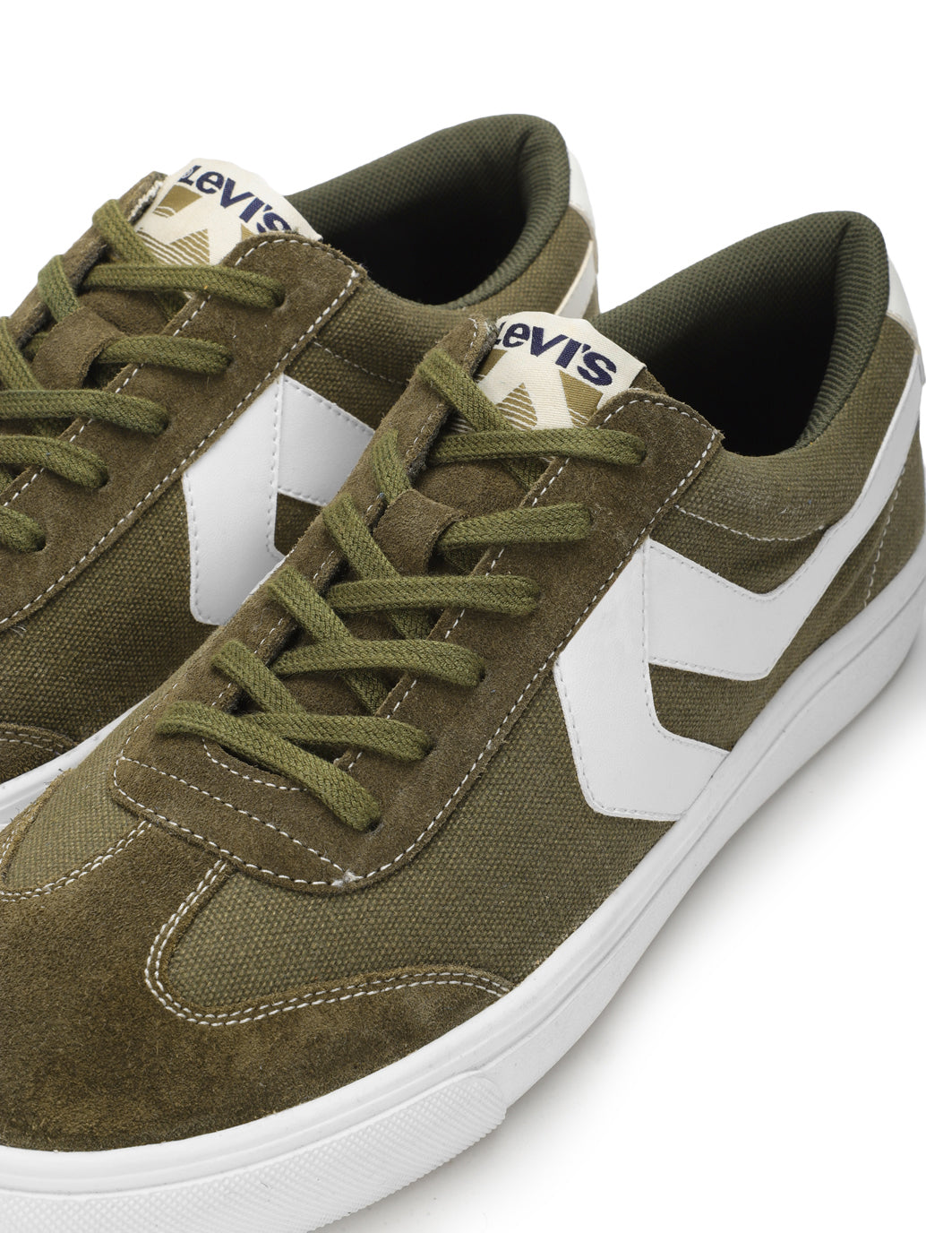 Men's Suede Olive Casual Shoes - cabd2b35-9be0-4335-b736-b4a90a315219 View
