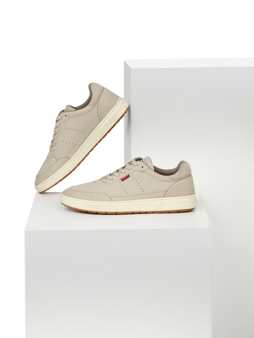 Men's Denver Beige Casual Shoes - Style View