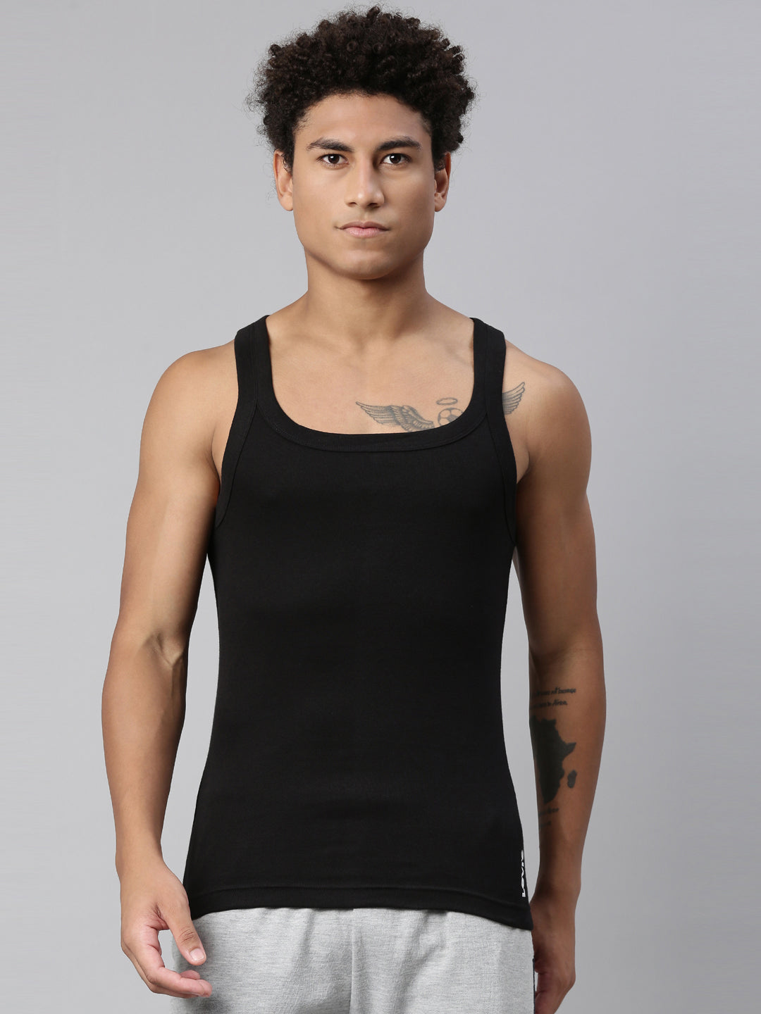 Men's Solid Vest - c47d6156-cddf-4a2a-9988-48f241564f73 View