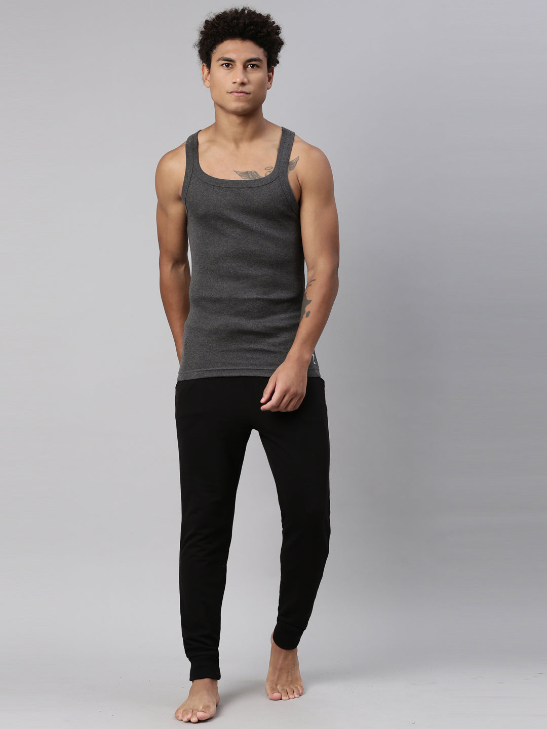 Men's Solid Vest - c05fb32a-f844-4719-84bd-f936efc1ce7e View