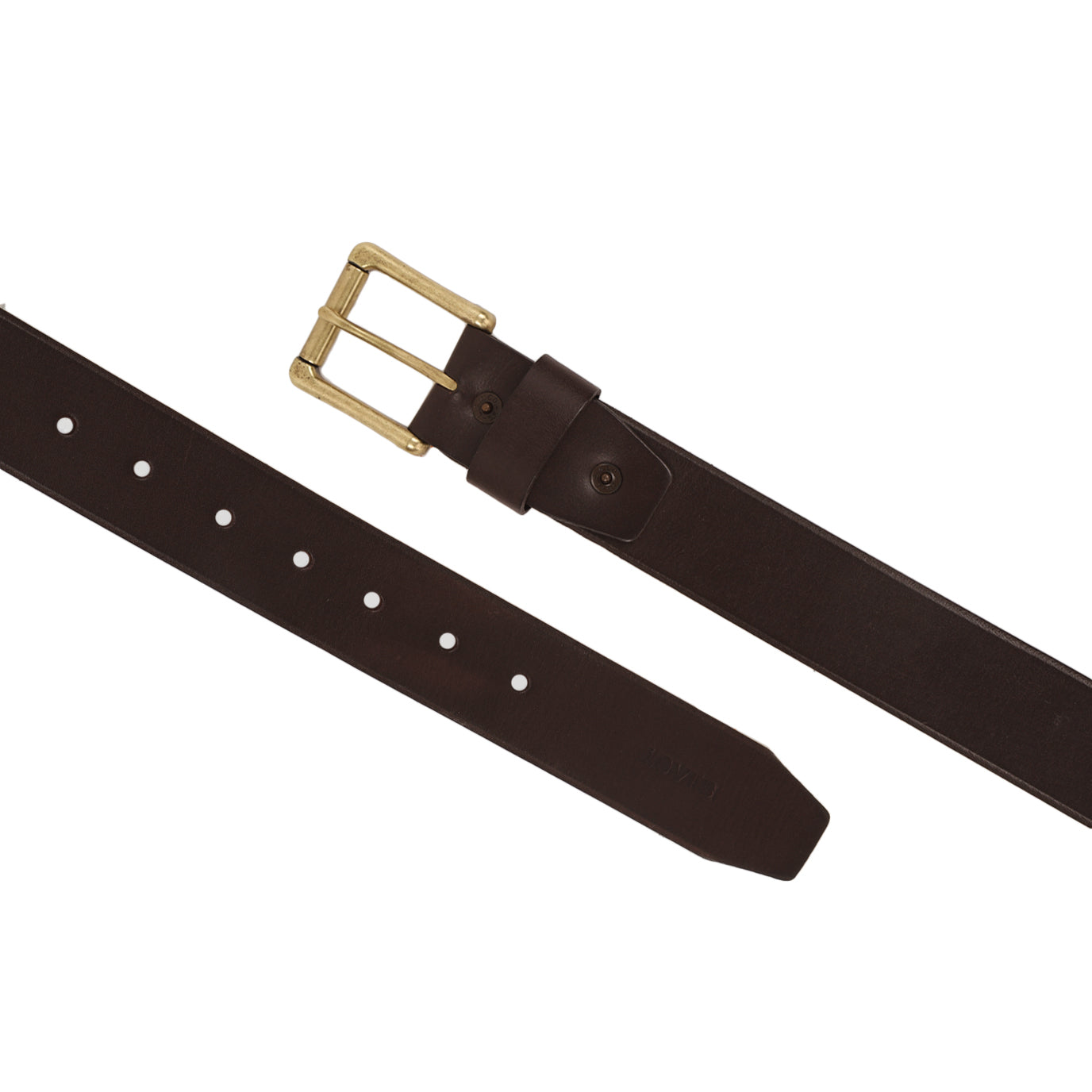Men's Brown Solid Belt - 60ab38fd-80ad-45e1-819f-de975c681836 View