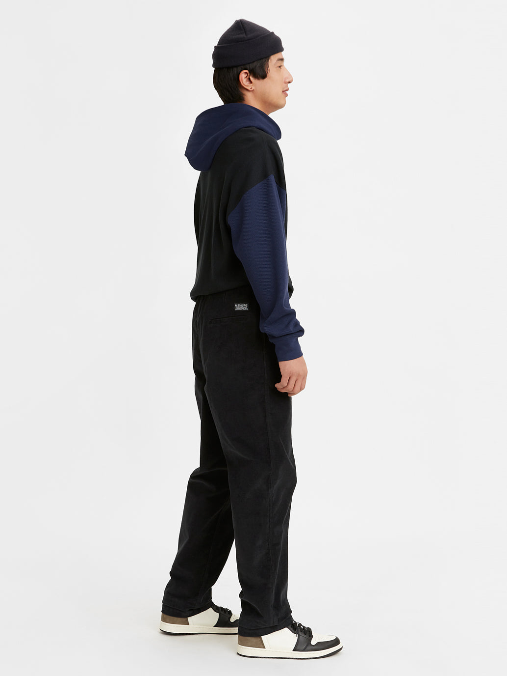 Men's Solid Corduroy Trousers - 1d0dc0c1-4c53-4772-a14e-81e010d60dd9 View