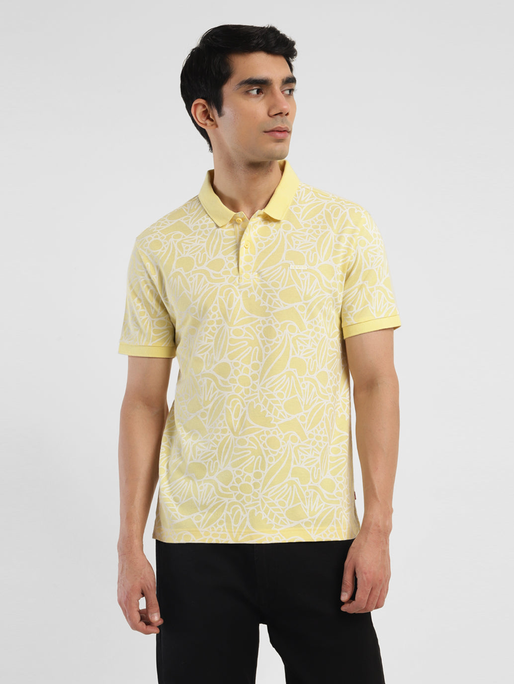 Men's Printed Polo T-shirt - 98063c2e-279a-4a66-af8f-1e211de2349f View