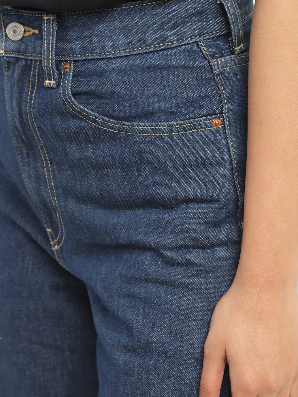 Women's Blue Loose Fit High Rise Jeans - e56751dd-f184-42a7-9c6a-fb18848561fa View