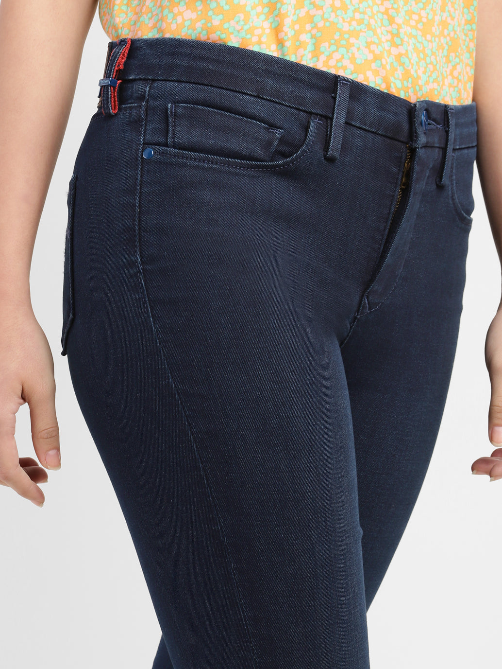 Women's 311 Navy Blue Skinny Fit Mid Rise Jeans - e087a856-c6e4-41c7-8990-916fc457024f View