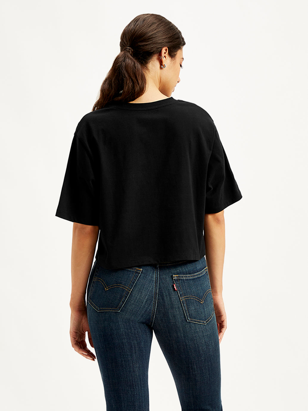 Women's Brand Logo Loose Fit T-Shirt - dcc270a4-94f9-4b10-acf3-94051bb3f8a1 View