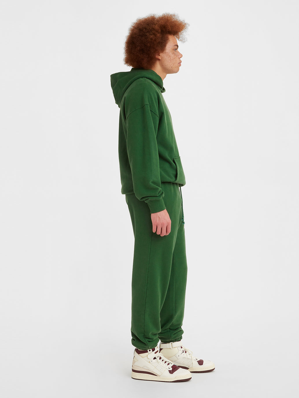 Men's Gold Tab Green Sweatpants - 1bd7f401-aeb2-43cb-a31a-4e0229b3950d View