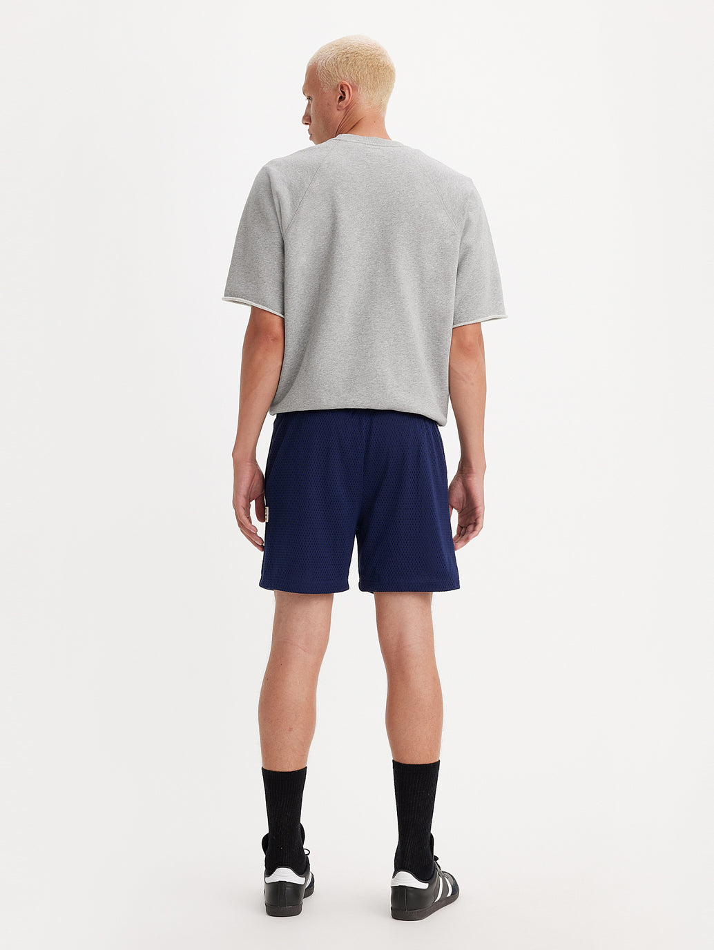 Men's Blue Regular Fit Shorts - 67c8bd3d-f5ca-4937-b6f2-fa518b92865d View