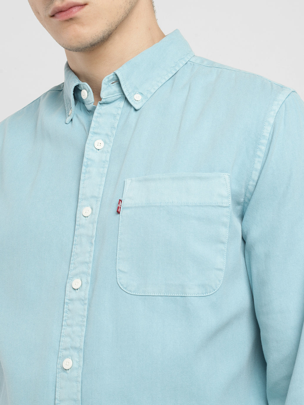 Men's Solid Slim Fit Shirt - df8fbf71-c028-434a-8743-9ef8e7a44d88 View