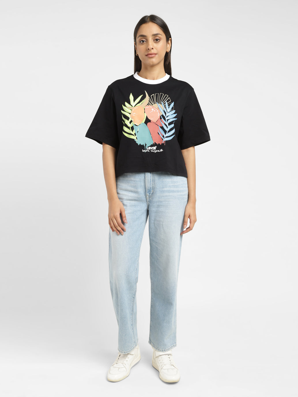 Women's Graphic Print Boxy T-Shirt - 936ae7d4-ef0f-46cb-9d1a-d82c08e217fd View