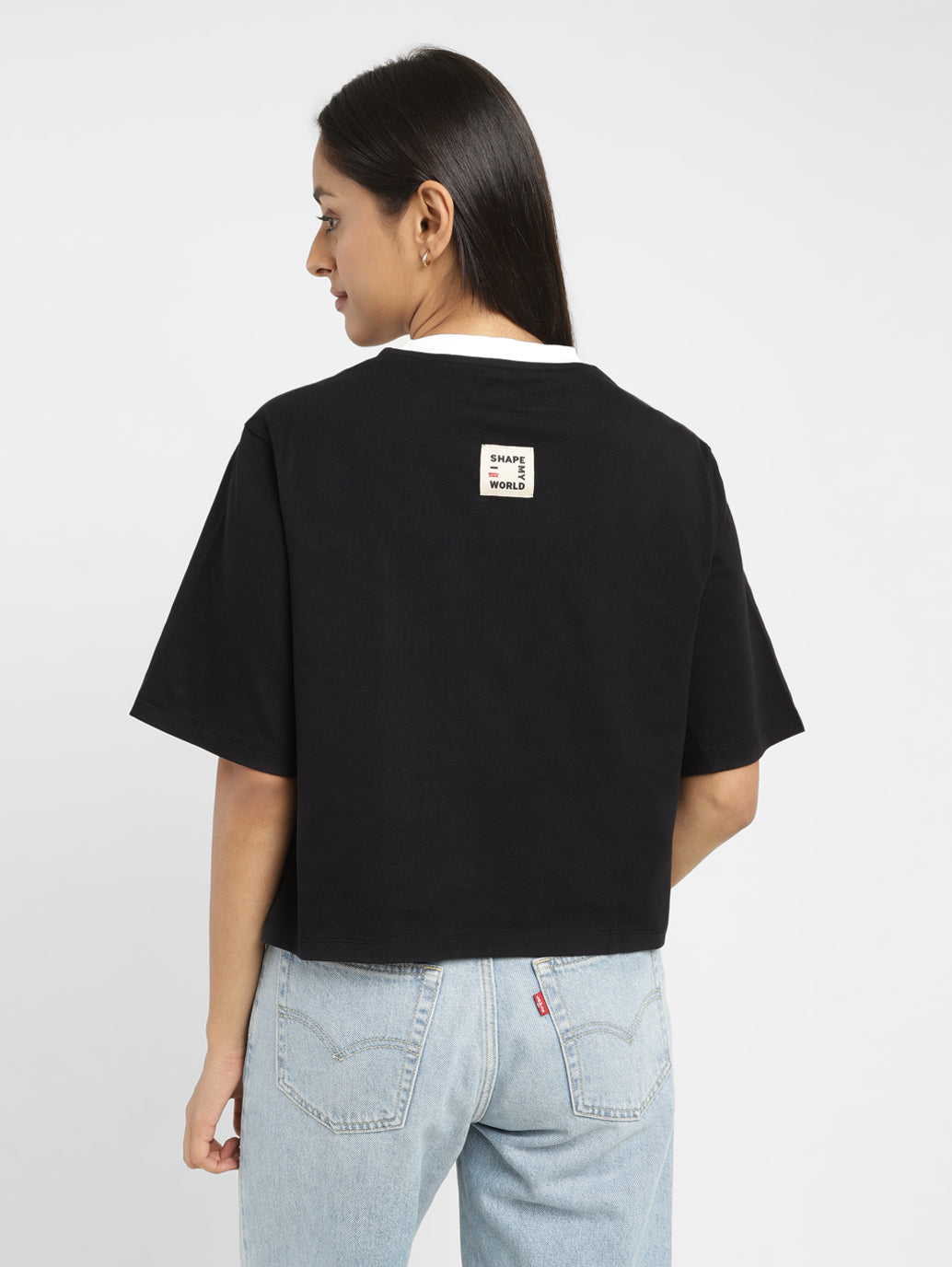 Women's Graphic Print Boxy T-Shirt - b975f6ca-0c2e-465d-9b0c-eac9616c4a64 View