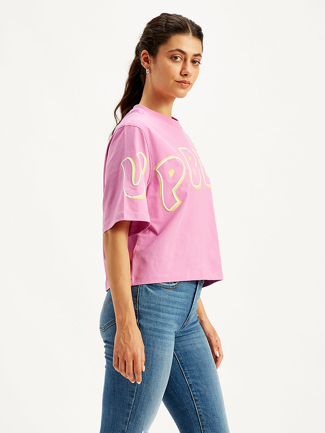 Women's Graphic Print Loose Fit T-Shirt - 185637c9-f1ed-41a5-9628-faf09a1506fd View