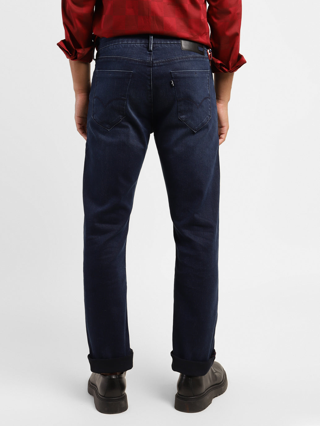 Men's 513 Blue Slim Straight Fit Mid Rise Jeans - 1819fc80-879c-41a9-82b6-57ad58c7aece View