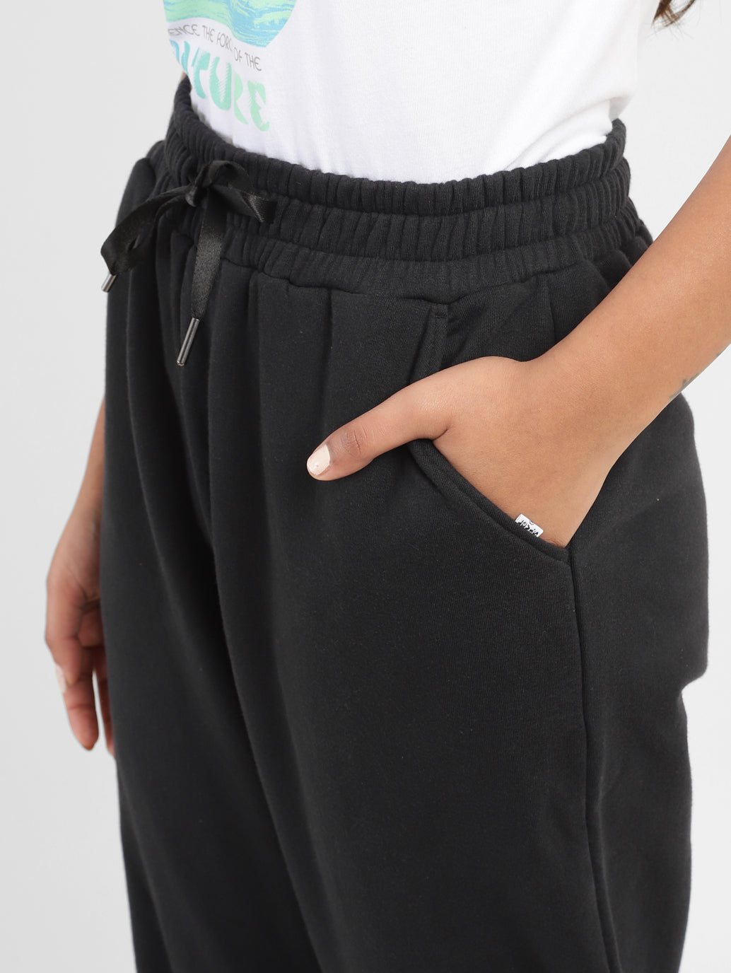 Women's High Rise Loose Fit Joggers - eb93f380-07e0-4870-ab09-7fc8df46cd04 View