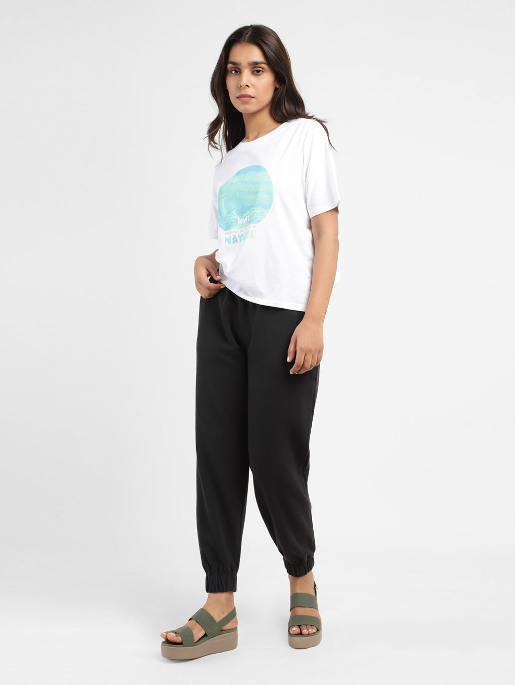 Women's High Rise Loose Fit Joggers - 351d8e8a-c79f-4e40-9859-218d88158736 View