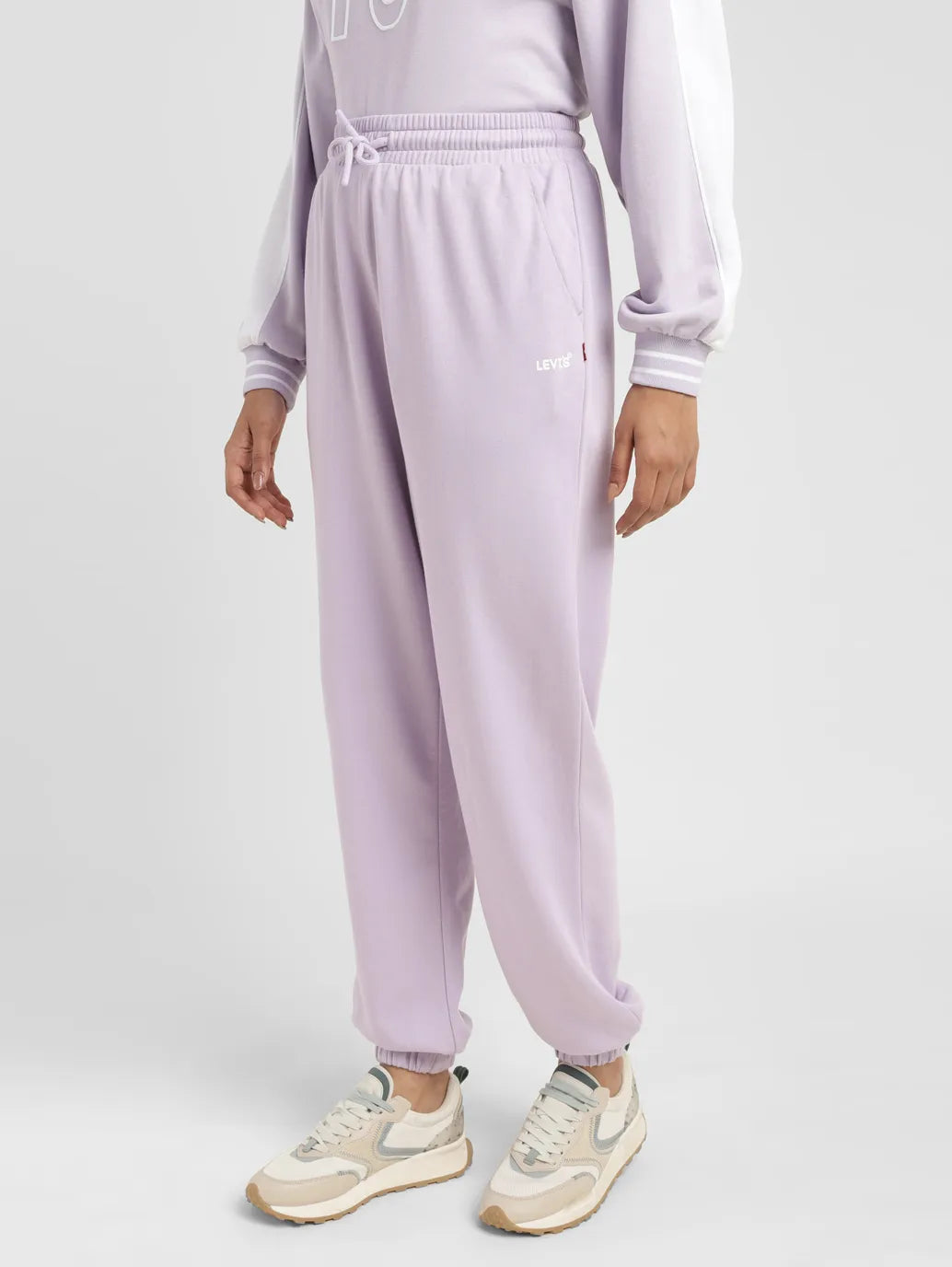 Women's High Rise Lilac Regular Fit Joggers - 0fc8467a-6a96-46a9-be03-47afdf0e789b View