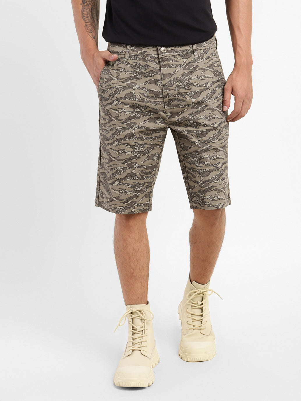 Men's Regular Fit Shorts - 5d7ebf90-e35a-433b-84f0-a41c630d811d View