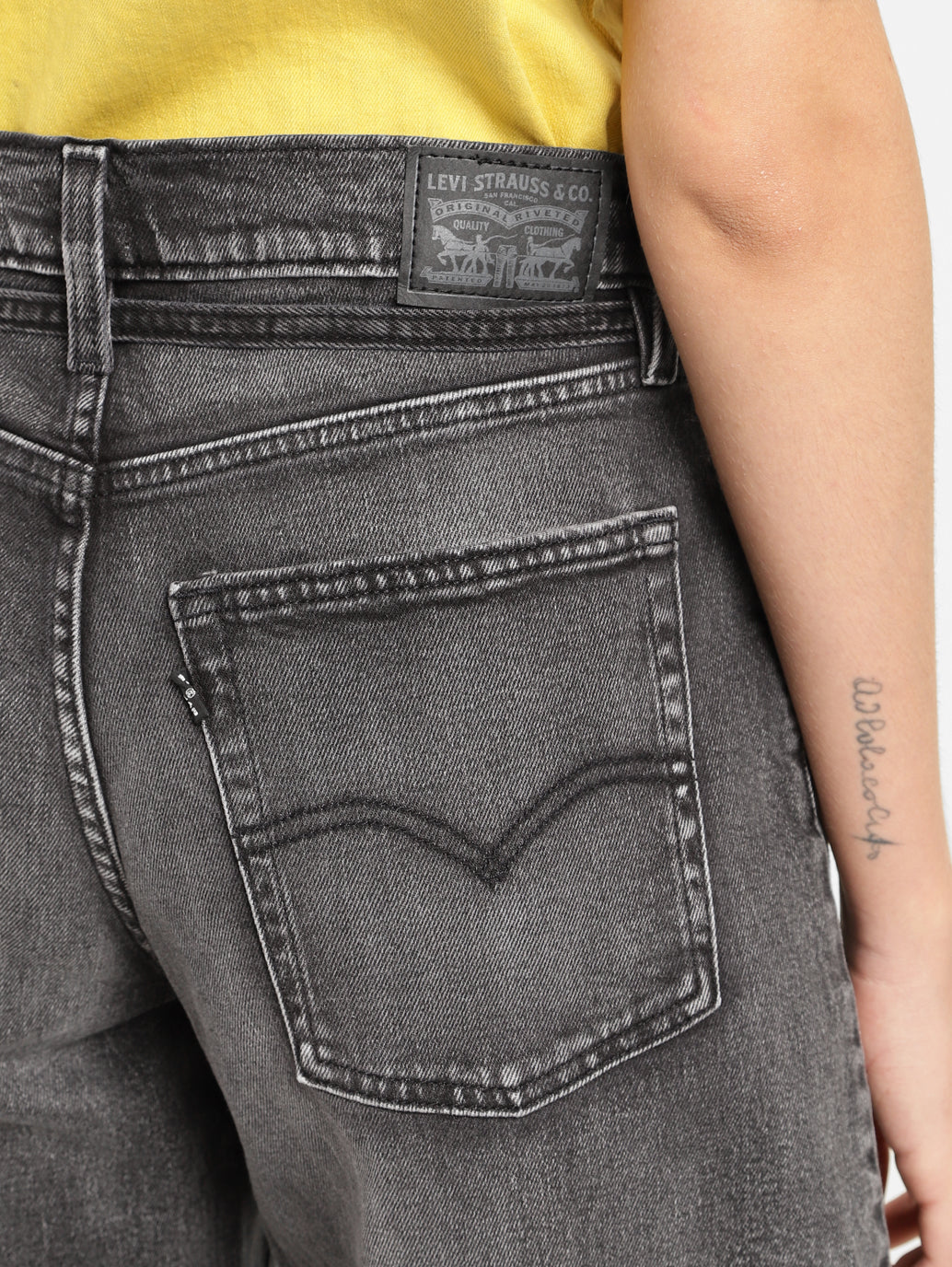 Women's Grey XL Balloon Loose Fit Mid Rise Jeans - d0dea010-bf8b-400c-aaa7-f04790a53cc7 View