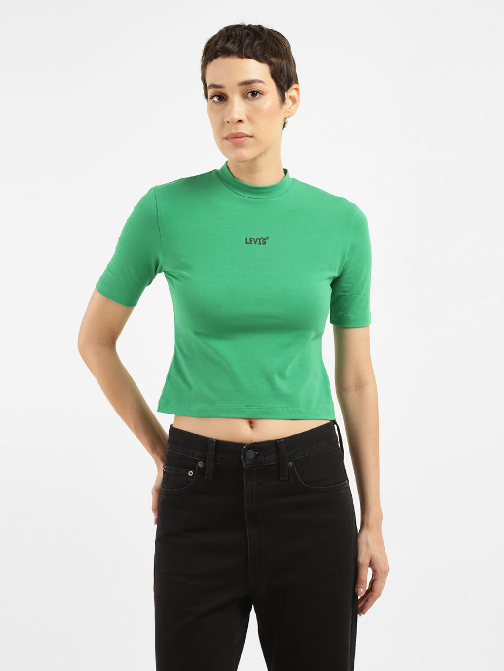 Women's Solid Slim Fit T-shirt - 5e455c9a-0c12-40b8-92a1-2c9959df9fb4 View