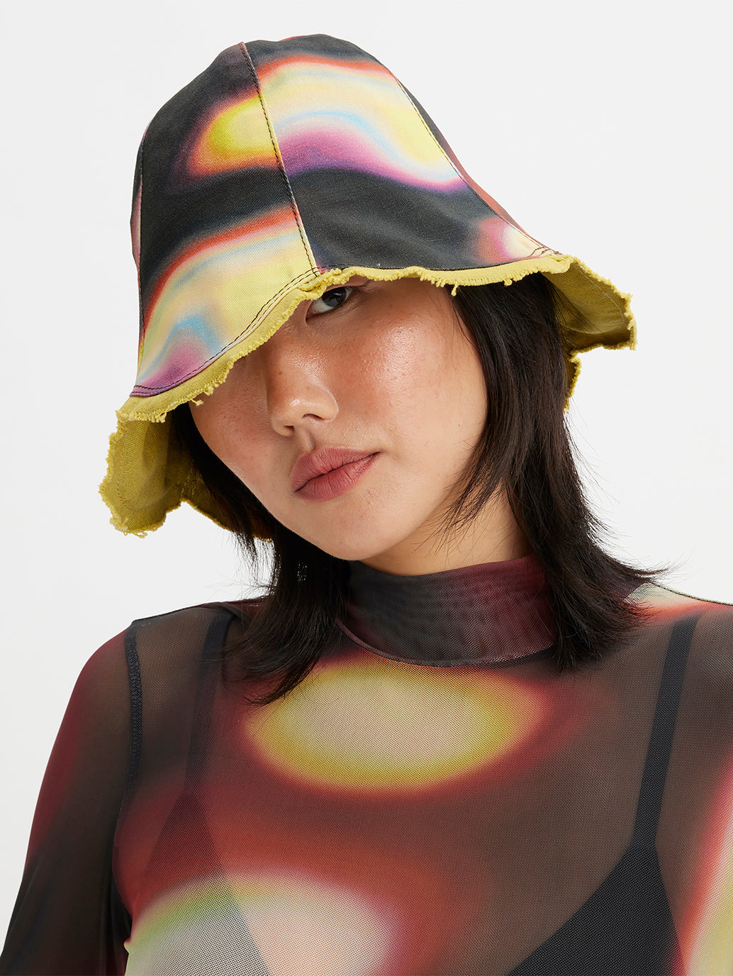 Levi's x Barbie Ferreira Tulip Hat - edf3aa73-f364-4e55-becc-70cffe72dfbd View