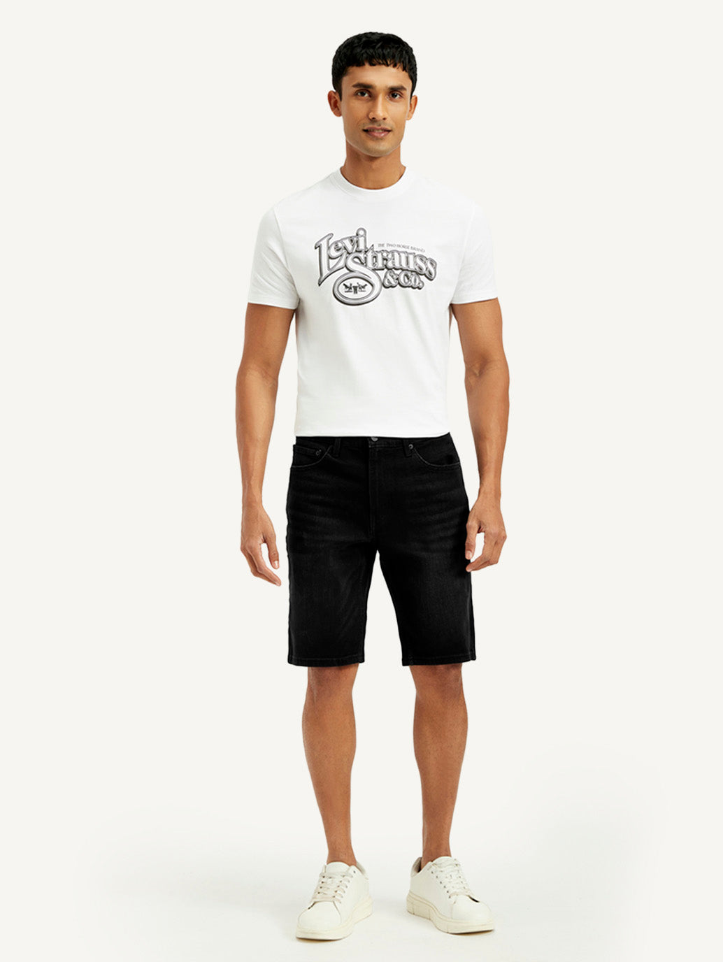 Men's 541 Tapered Fit Denim Shorts - Front View