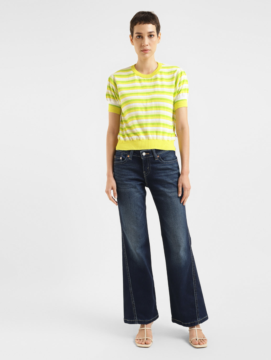 Women's Bootcut Jeans - 22275c8e-0573-4078-a11d-f94758842931 View