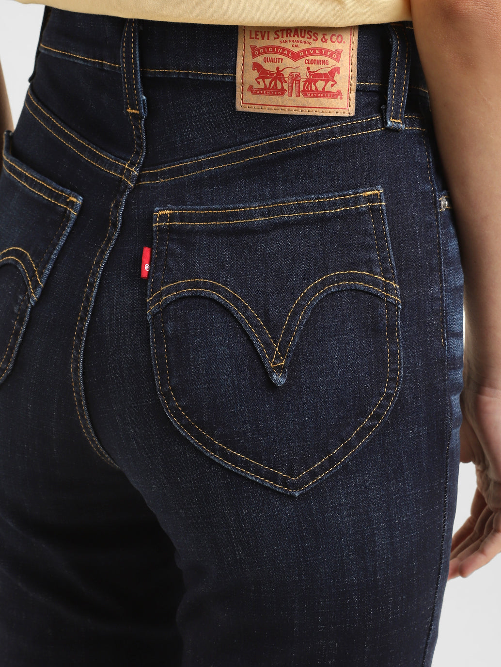 Women's Blue Skinny Fit High Rise Jeans - 12c39876-096a-4a4d-ba73-092e4387684c View