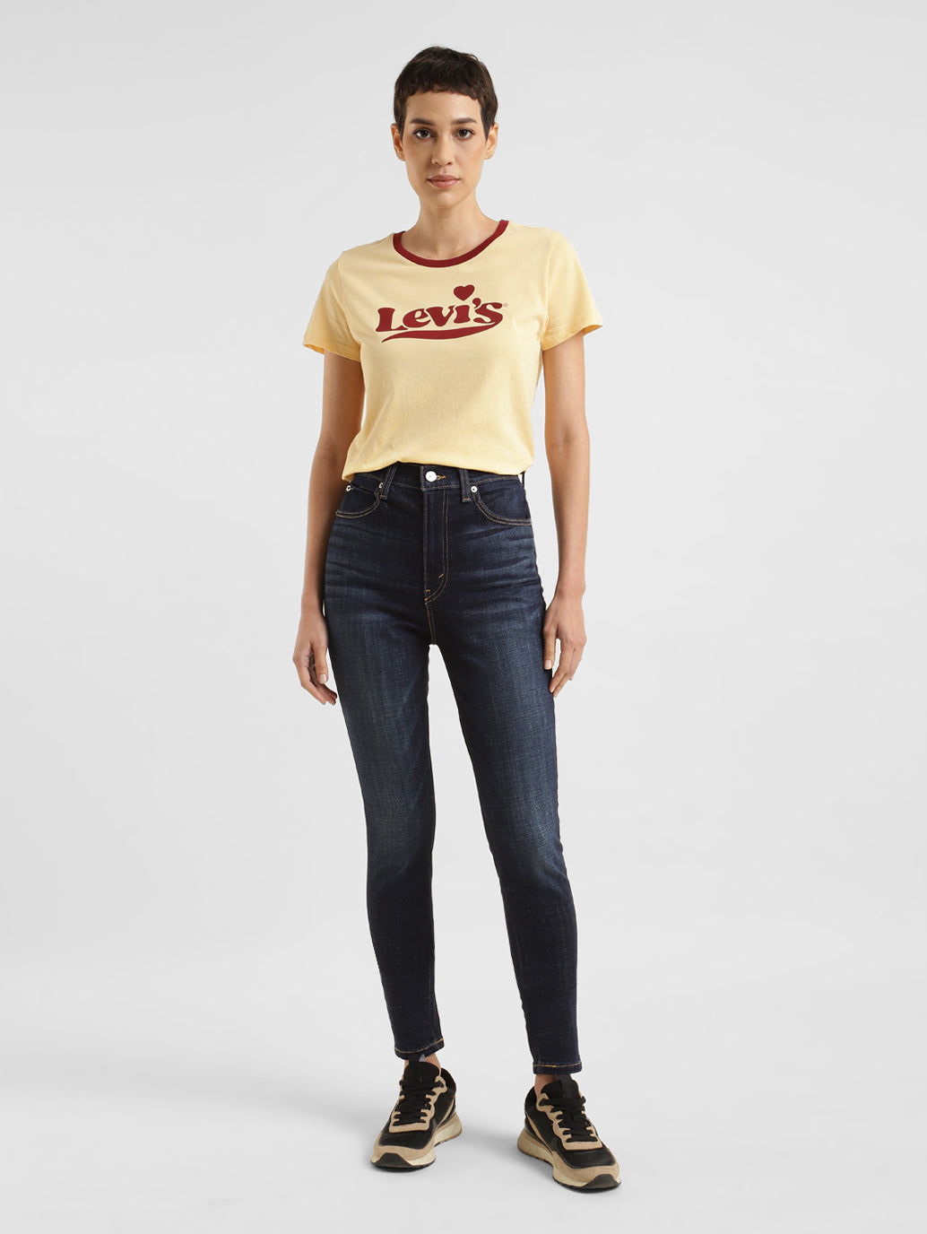 Women's High Rise Skinny Fit Jeans - 9f3dd506-9f5f-498e-9533-f04a3d242fa2 View