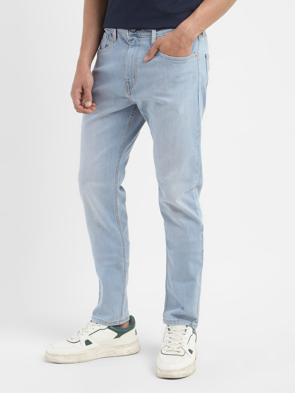 Men's 512 Blue Slim Tapered Fit Mid Rise Jeans - 2ac1a1d2-0485-4a00-b728-d4e3c012272c View