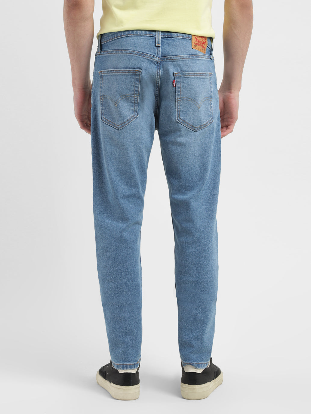 Men's 512 Blue Slim Tapered Fit Mid Rise Jeans - 080089cd-d558-400a-a2e7-ed39d313cf71 View