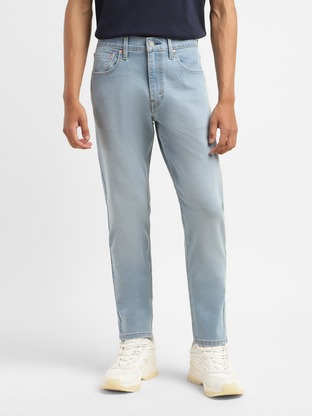 Men's 512 Blue Slim Tapered Fit Mid Rise Jeans - c565eaaa-7704-40c8-94d8-b570fa445cae View